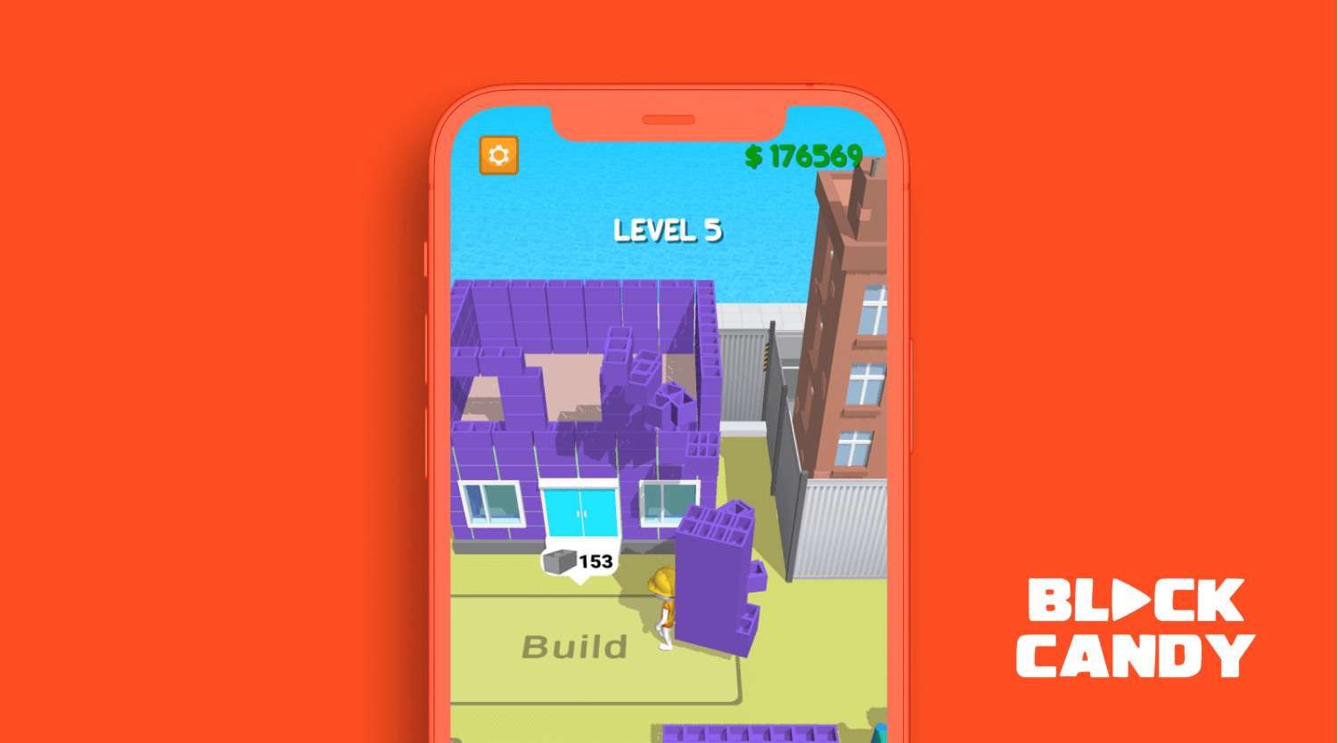Pro Builder becomes a profitable idle arcade hit and the 3rd game Black Candy publishes with Supersonic icon
