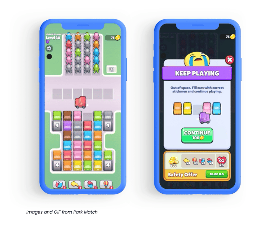 Park Match gameplay